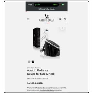 AuraLift Radiance Device - Black